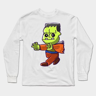 Cute Frankenstein Long Sleeve T-Shirt